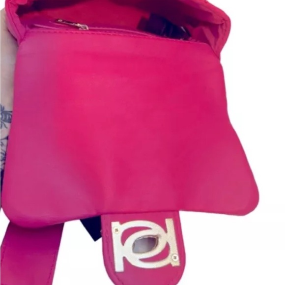 NWT Bebe Wyatt Faux Leather Small Embellished Shoulder Handbag BHFO 7834 - Picture 5 of 6